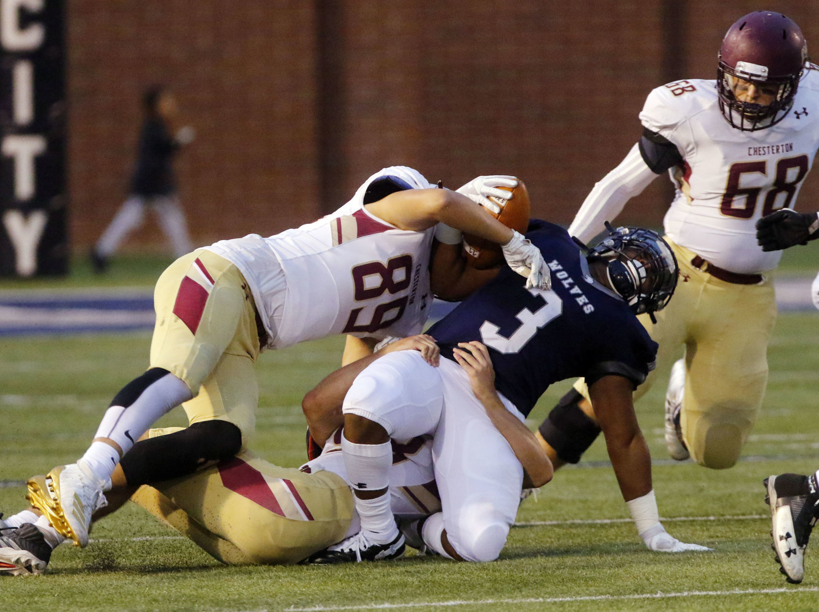 Chesterton at Michigan City football